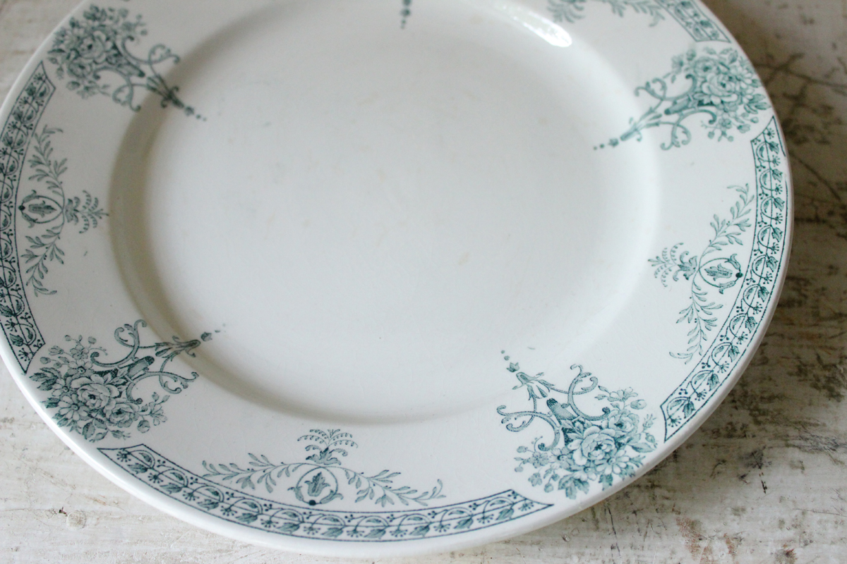 W60 フランス Brocante リュネヴィル プレート 皿